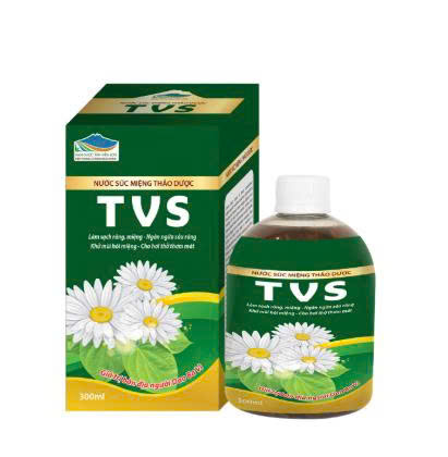 Nước súc miệng thảo dược TVS